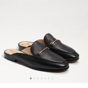 Sam Edelman Linnie Bit Mule, black leather, size 6